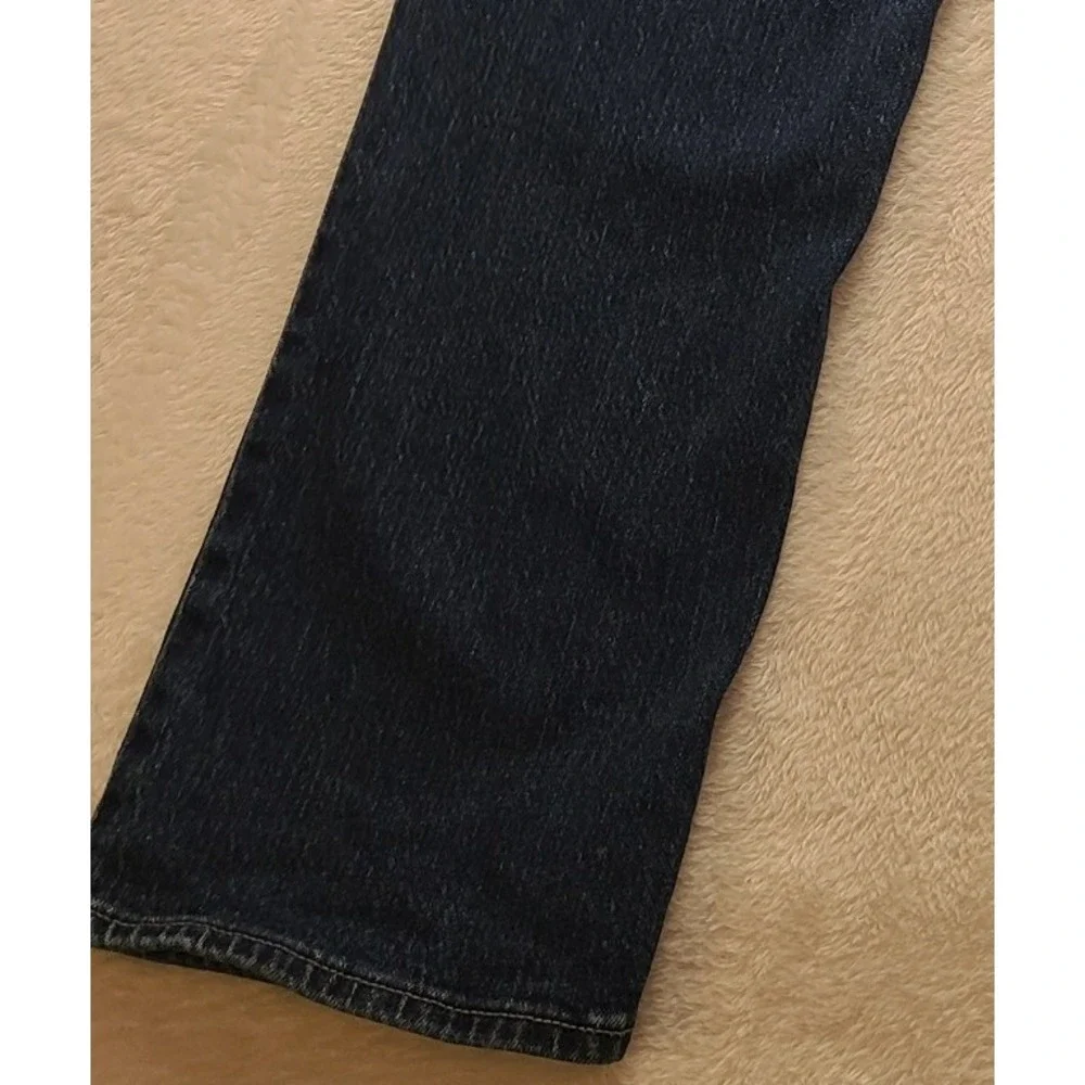 Old Navy Maternity Boyfriend Women's Jeans Blue Full Panel Denim Size 16 Pants‎
